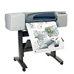 HP Designjet 500 Plus 24 tum poster papper